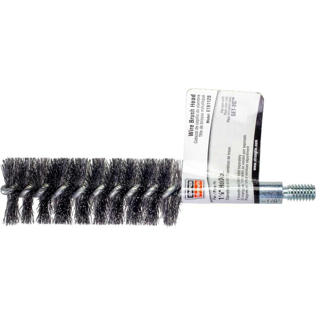 Simpson Strong-Tie ETB112S ETBS 1-1/8-in. Wire Hole-Cleaning Brush Head