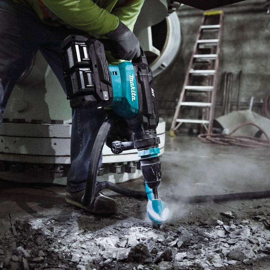 Makita GMH02PM 80V max (40V max X2) XGT Brushless 28 lb. SDS-MAX AVT AWS-Capable Demolition Hammer 4.0Ah Kit