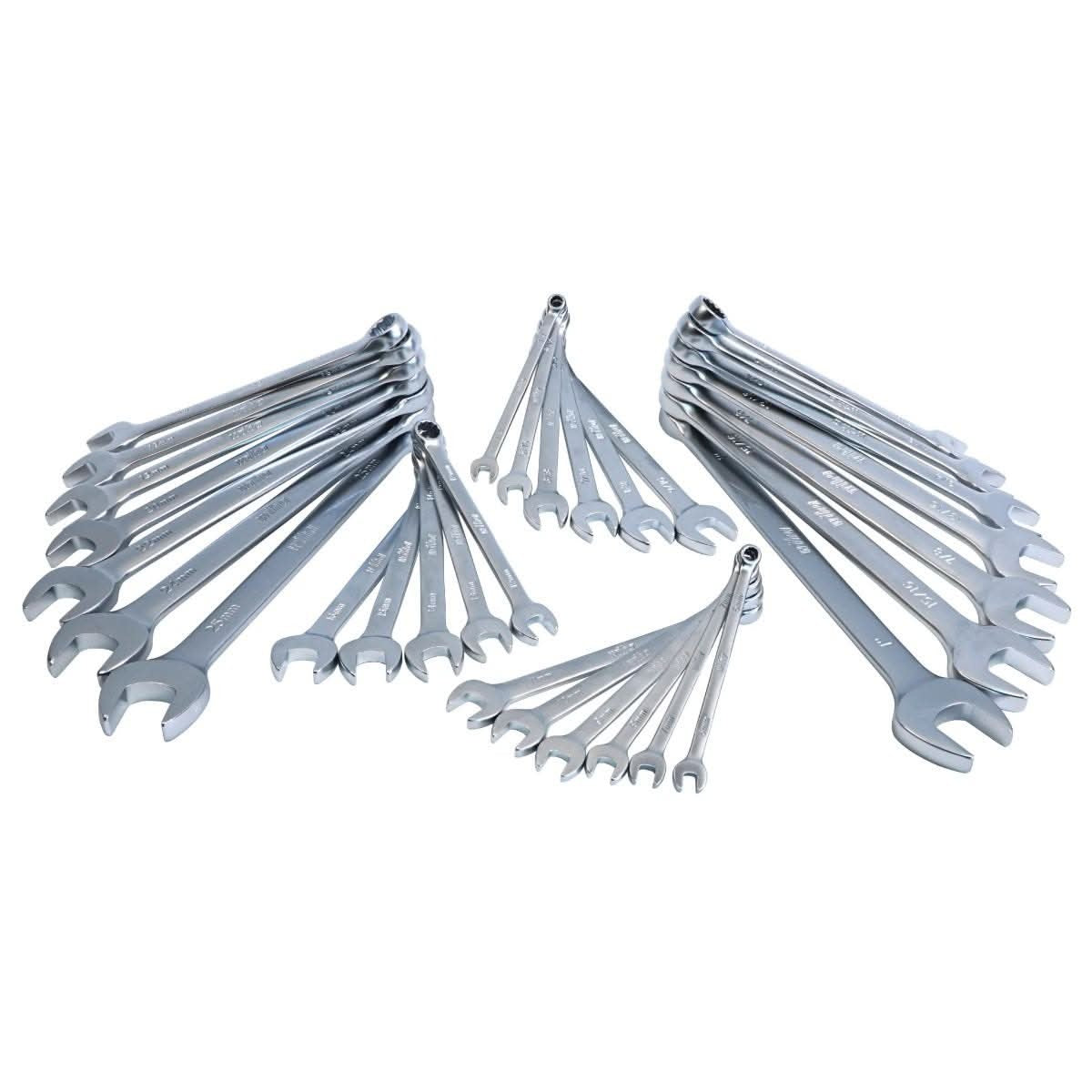 Wiha 30492 31-Piece SAE/Metric Combination Wrench Set