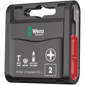 Wera Bit-Box 15 Impaktor Ph, Ph 2x25-mm., 15-Pieces
