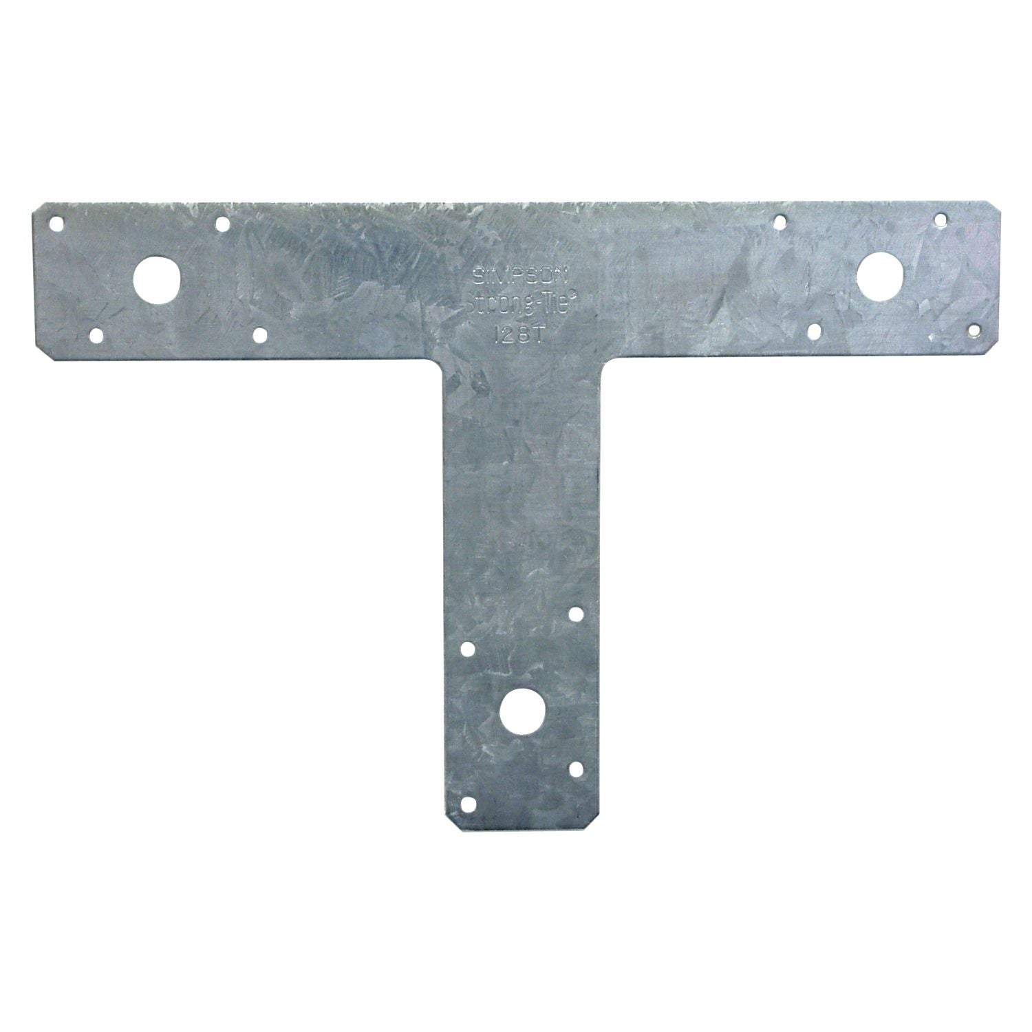Simpson Strong-Tie 128T 12-in. x 8-in. 14-Gauge Galvanized T Strap