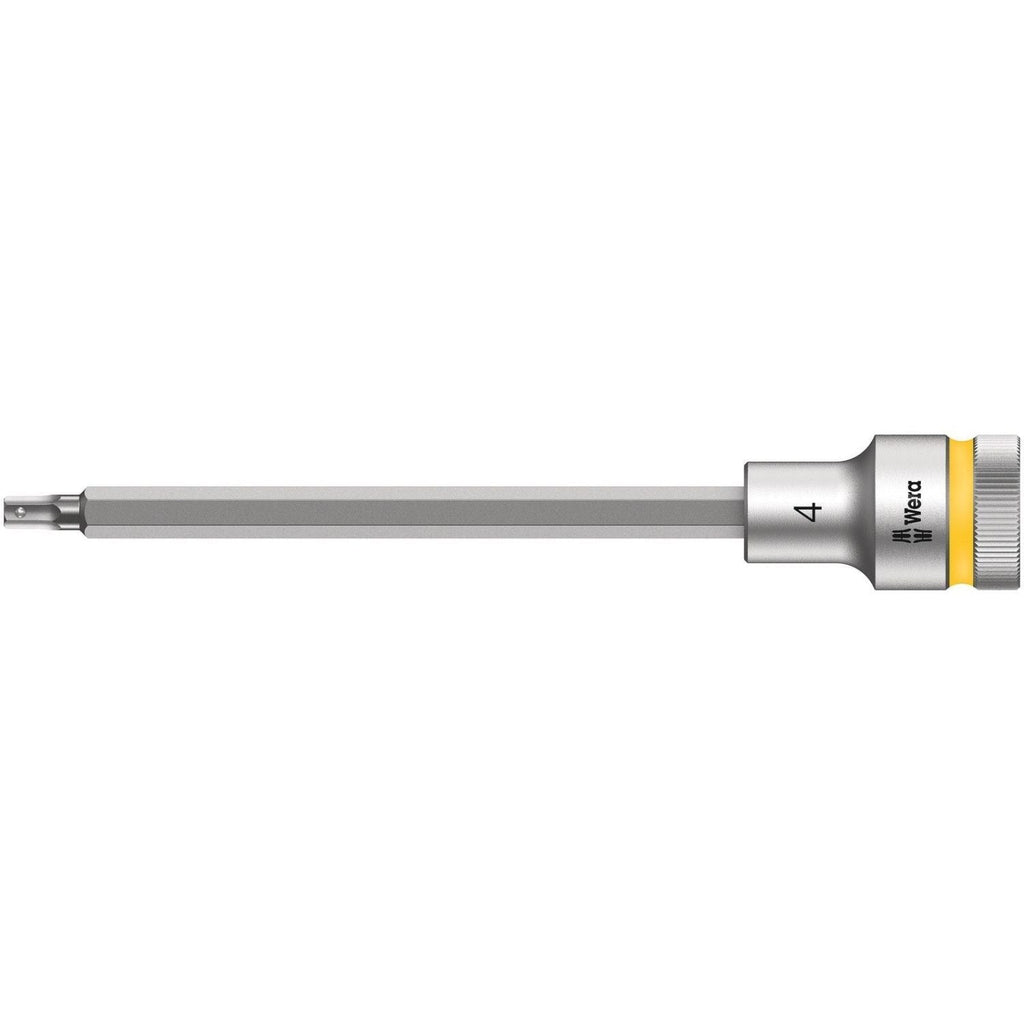 Wera 8740 C Hf Zyklop Bit Socket With 1/2-in. Drive With Holding Function, 4x140-mm.