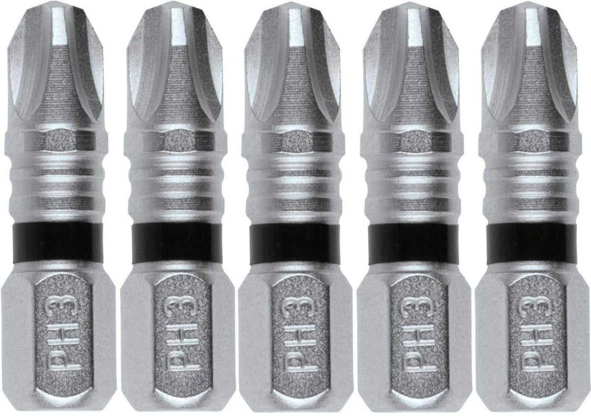 Makita E-00561 Impact XPS #3 Phillips 1" Insert Bit, 5/pk