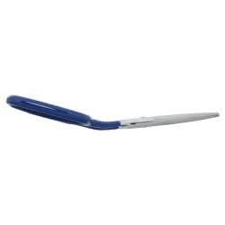 Klein Tools G718LRC Carpet Shear w/Ring, Curved, Coated Handle, 9-Inch