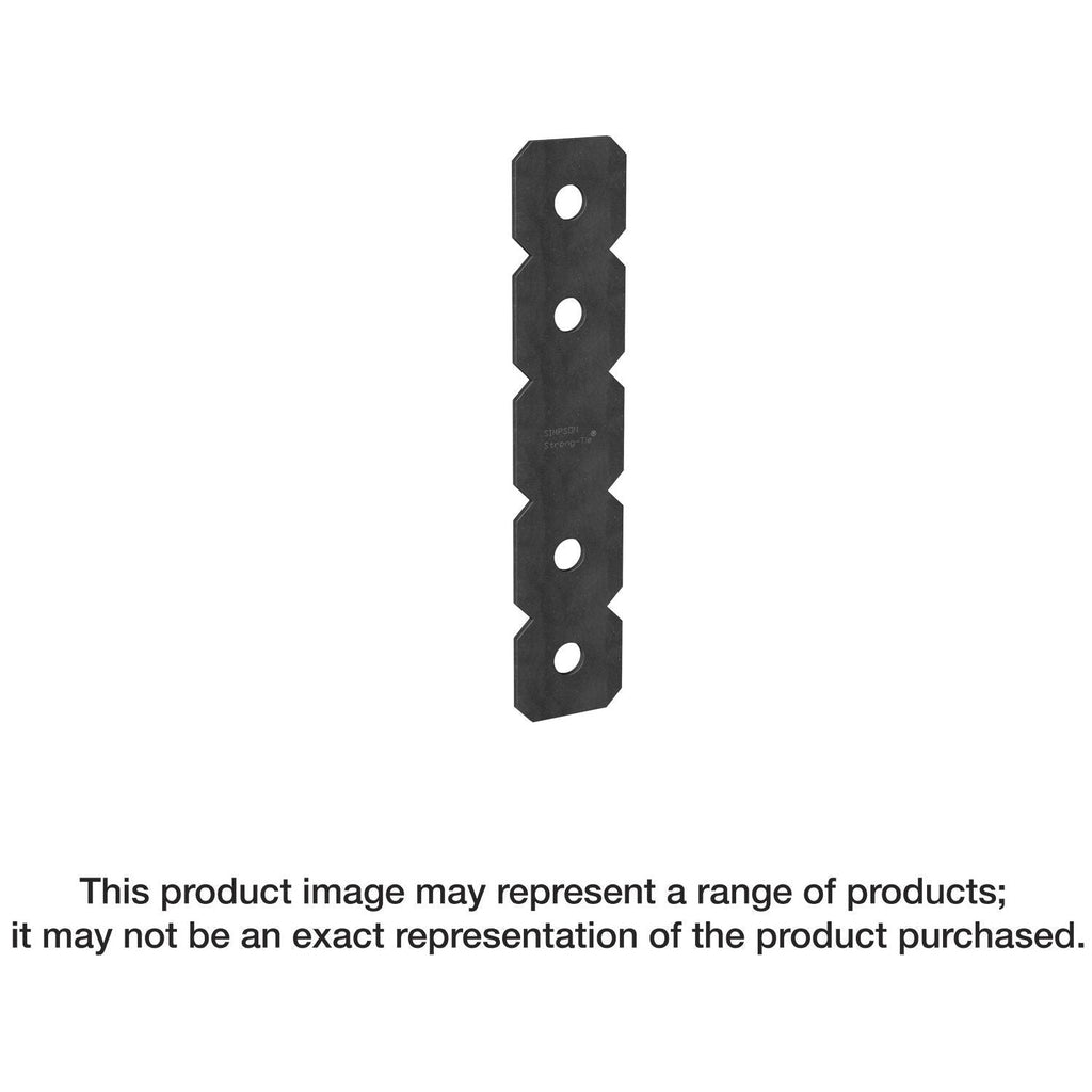 Simpson Strong-Tie OS OS 2-in. x 12-in. Black Powder-Coated Ornamental Strap