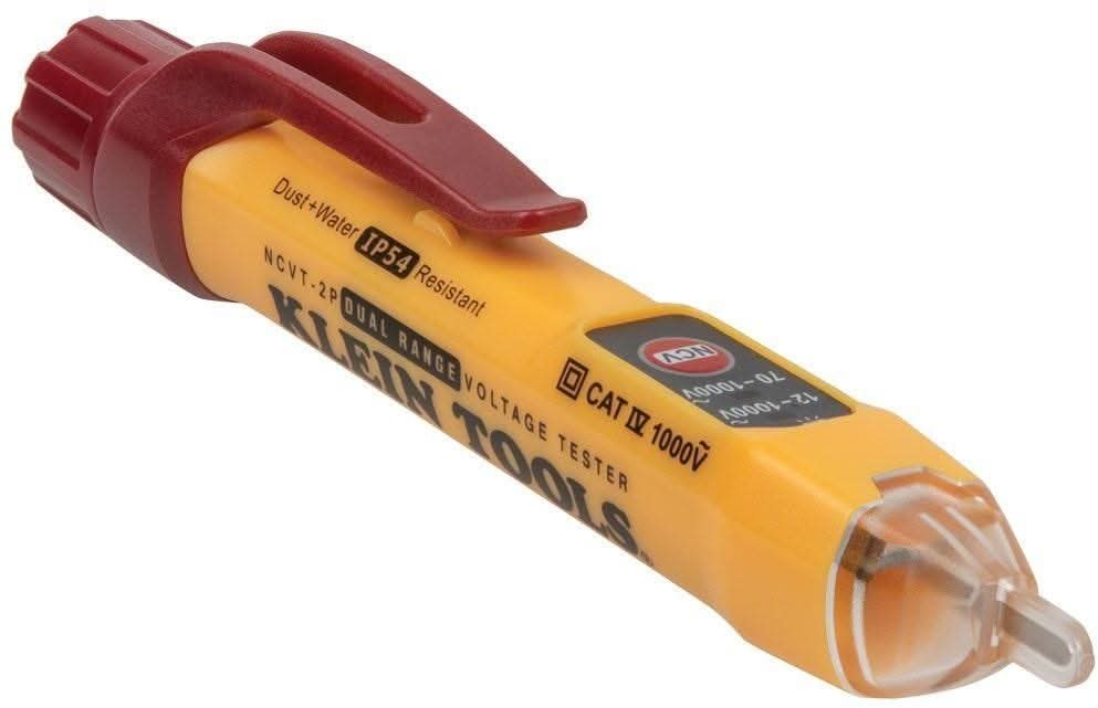 Klein NCVT2P Dual Range Non-Contact Voltage Tester 12 - 1000V AC