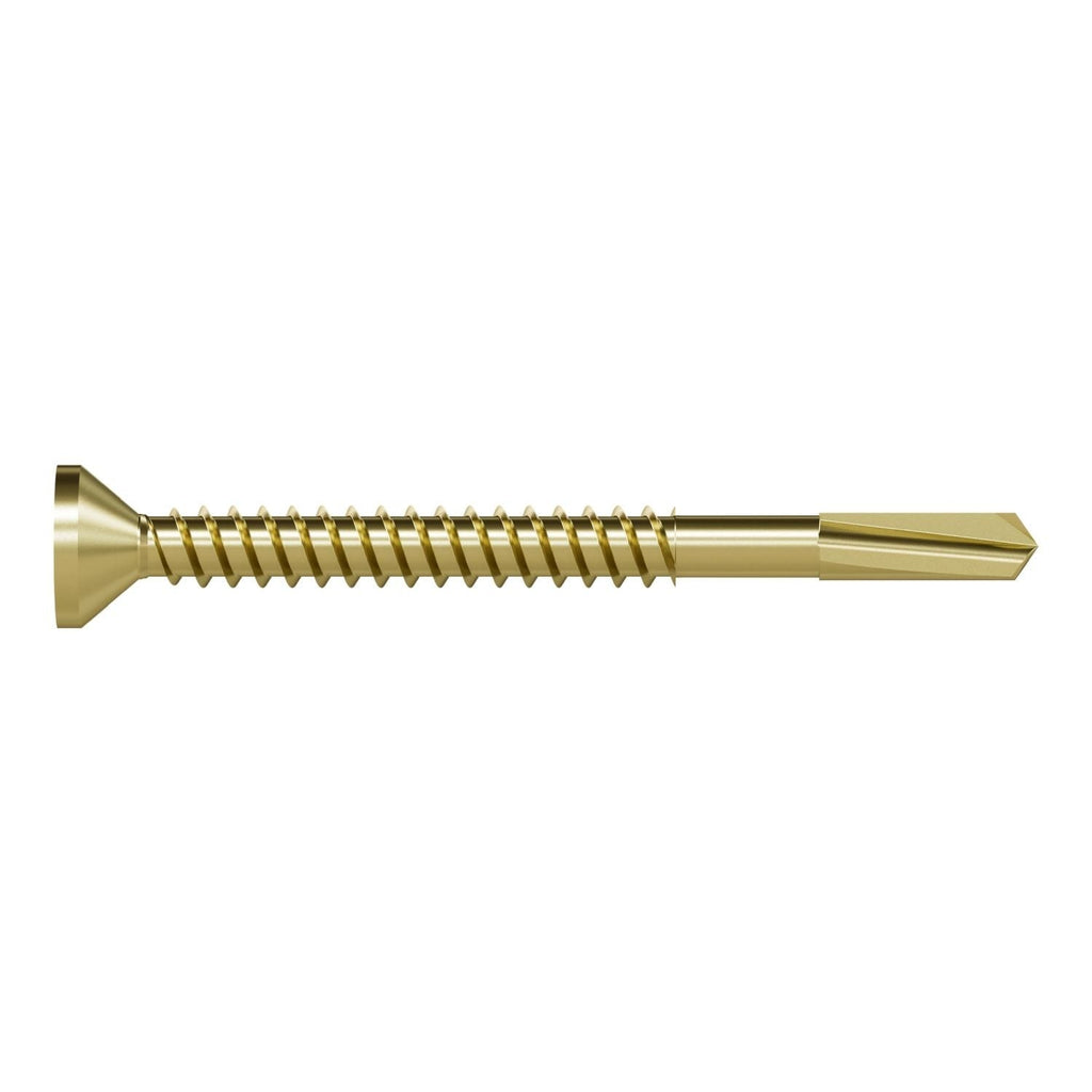 Simpson Strong-Tie PPHD11516B-4K Strong-Drive PPHD SHEATHING-TO-CFS Screw, #8 x 1-15/16-in. T25, Yellow Zinc, 4000-Pack
