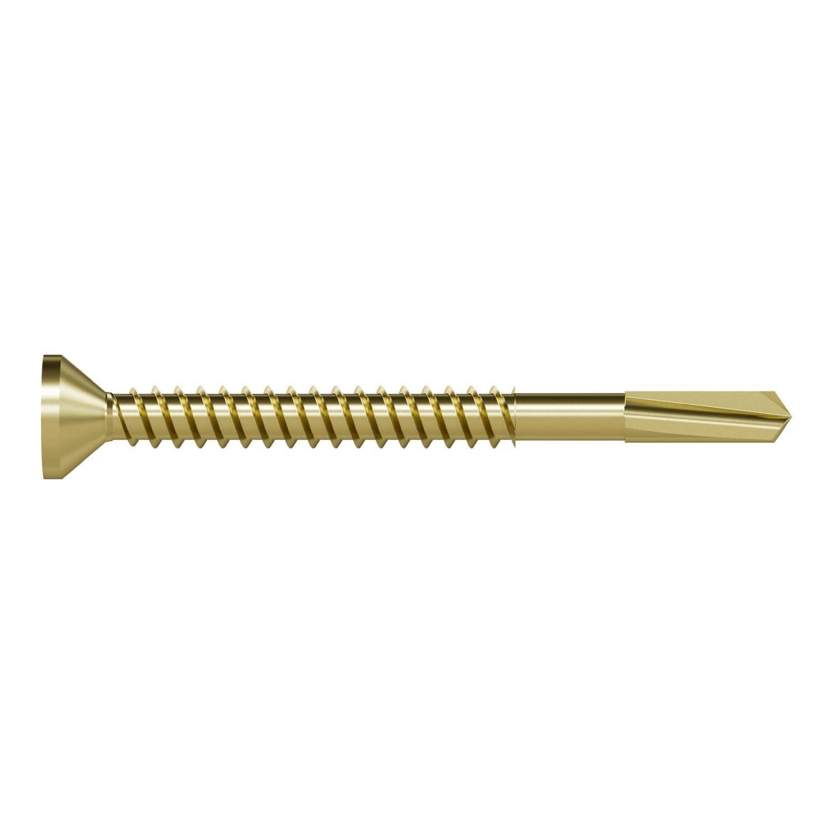 Simpson Strong-Tie PPHD11516B-4K Strong-Drive PPHD SHEATHING-TO-CFS Screw, #8 x 1-15/16-in. T25, Yellow Zinc, 4000-Pack