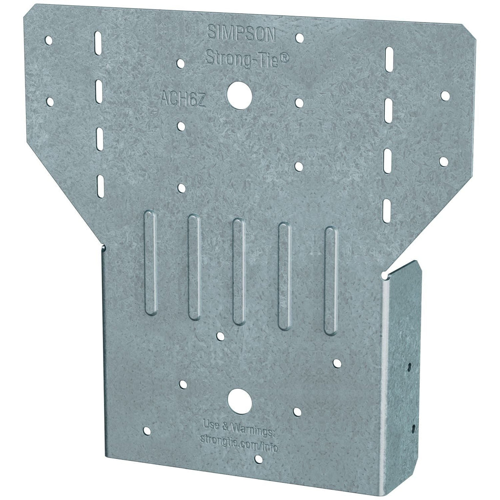 Simpson Strong-Tie ACH6Z ACHZ ZMAX Galvanized Adjustable Post Cap for 6x