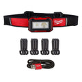 Milwaukee 2012R Rechargeable 450-Lumens Magnetic Headlamp with Task Light