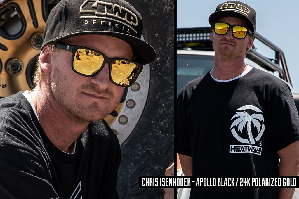 Heat Wave Apollo BLACK Sunglasses