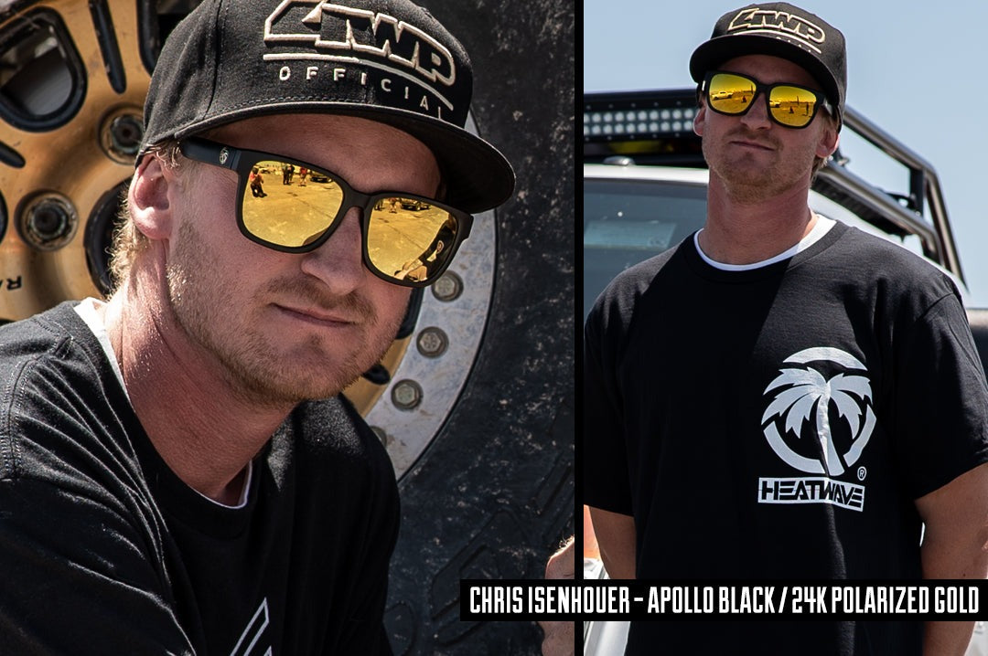 Heat Wave Apollo BLACK Sunglasses