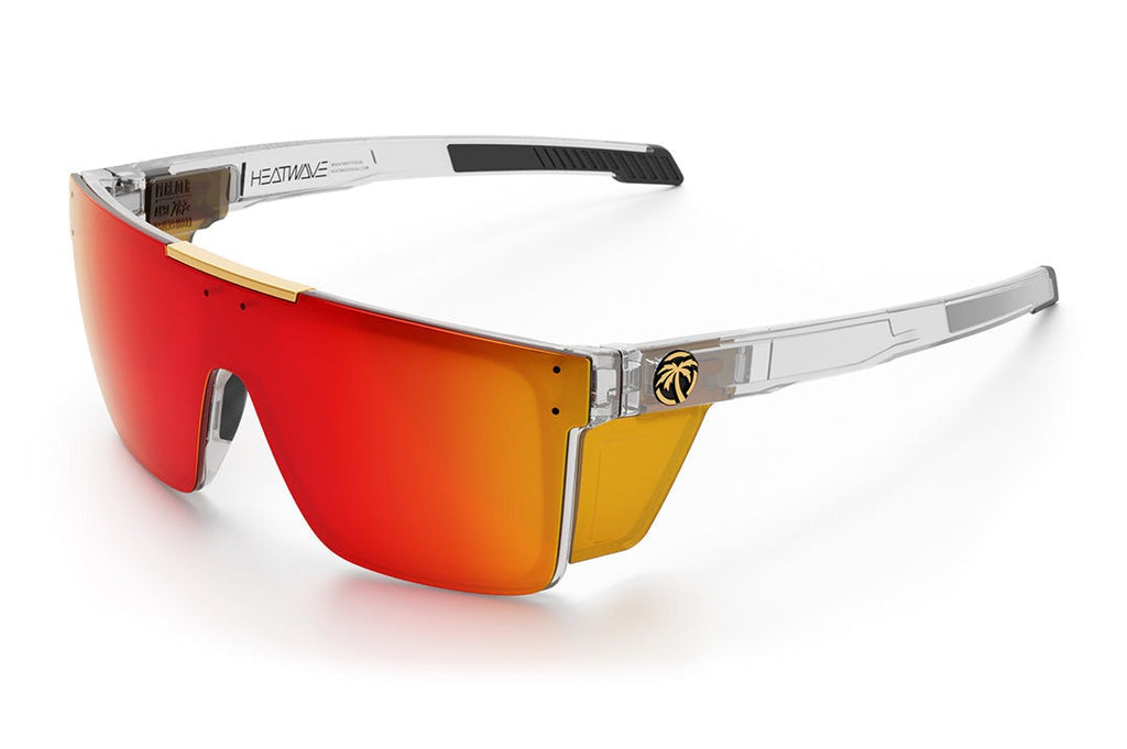 Heat Wave Performance Quatro Vapor Clear Frame Sunblast Lens Z87+ Sunglasses