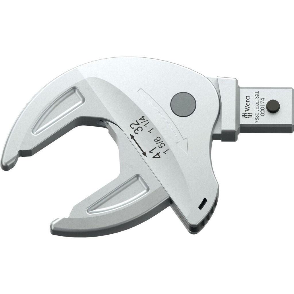 Wera 7880 Joker 3Xl Self-Setting Insert Spanner For Wrench Sizes 32-41-mm., 14X18-mm., 14X18x32-41x1 1/4-1 5/8-in.x128.1-mm.