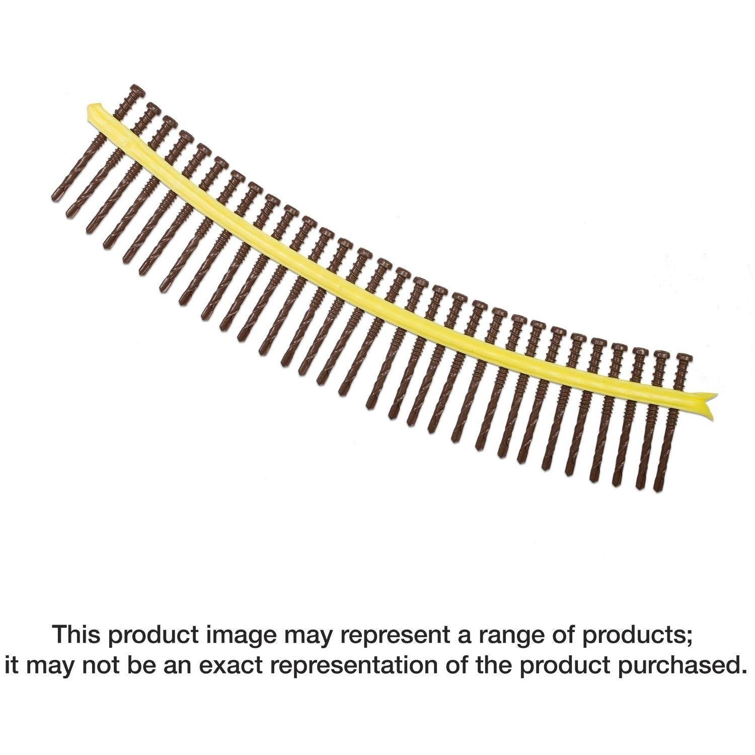 Simpson Strong-Tie DCSD238SGR04 Deck-Drive DCSD COMPOSITE-TO-STEEL Screw (Collated), #10 x 2-3/8-in. Quik Guard Gray 04, 1000-Pack
