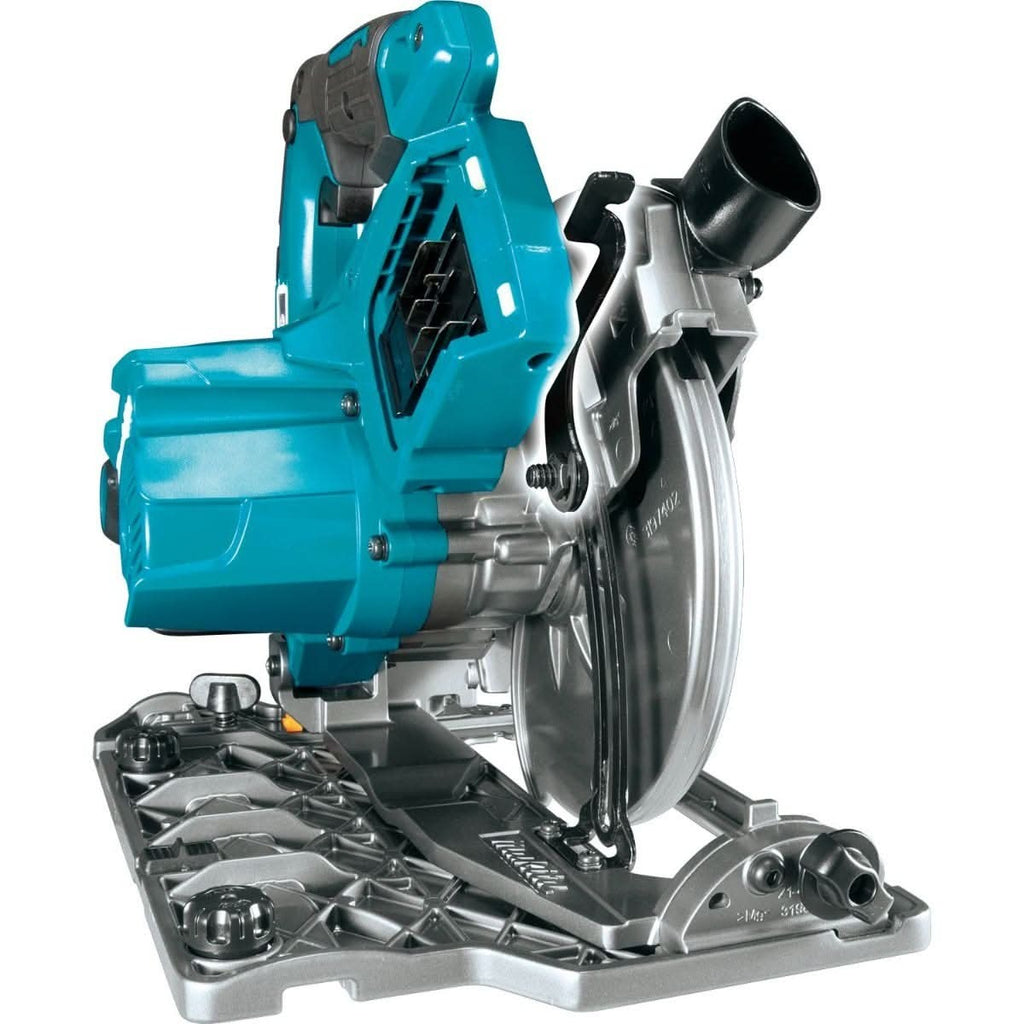 Makita GSH02M1 40V max XGT Brushless Cordless 7-1/4" Circular Saw Kit with Guide Rail Compatible Base, AWS Capable, 4.0Ah