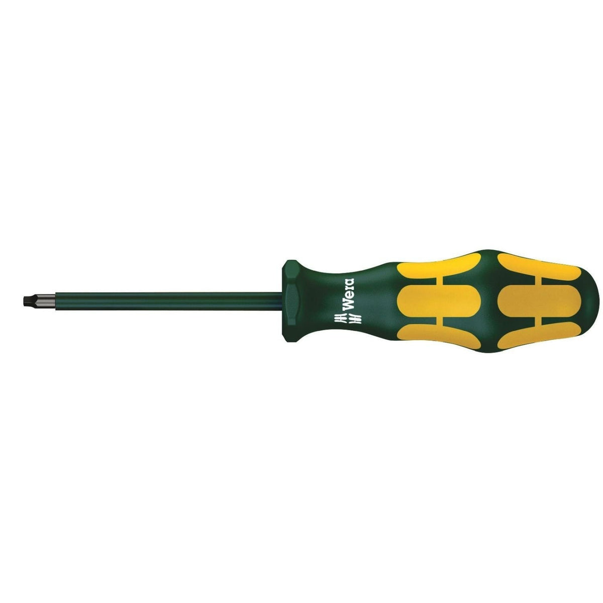 Wera 168 I VDE Insulated Screwdriver For Square Socket Head Screws, # 1x80-mm.