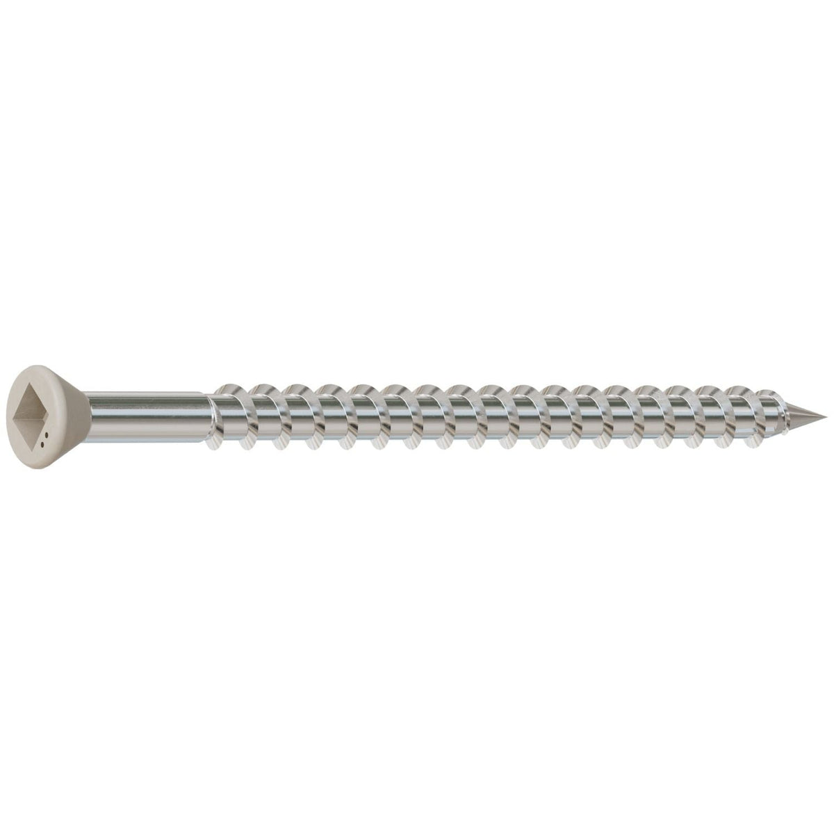 Simpson Strong-Tie DTH212S305GR03 Trim-Head Screw, Sharp Point (Collated), #7 x 2-1/2-in. #2 Square Type 305 Gray 03, 1000-Pack