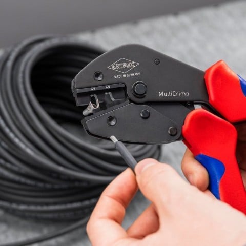 Knipex 9-1/4-in. MultiCrimp PV Crimping Pliers (97 33 03)