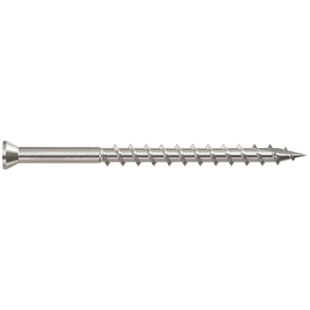 Simpson Strong-Tie T08250FT1 Trim-Head Screw, 6-Lobe Drive, #8 x 2-1/2-in. T-15 Type 316, 1-lb.