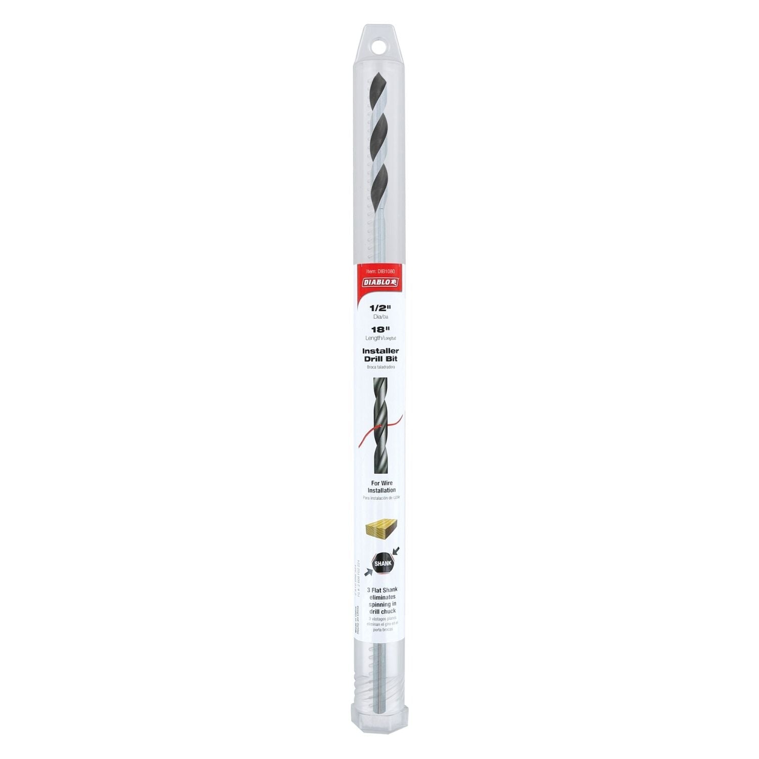 Diablo DIB1080 1/2 Inch x 18 Inch Installer Bit