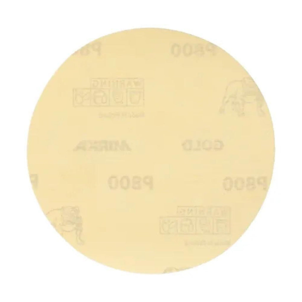 Mirka Gold 5-in. 150 Grit No-Hole PSA Sanding Discs, 100-Pack (23-388-150)