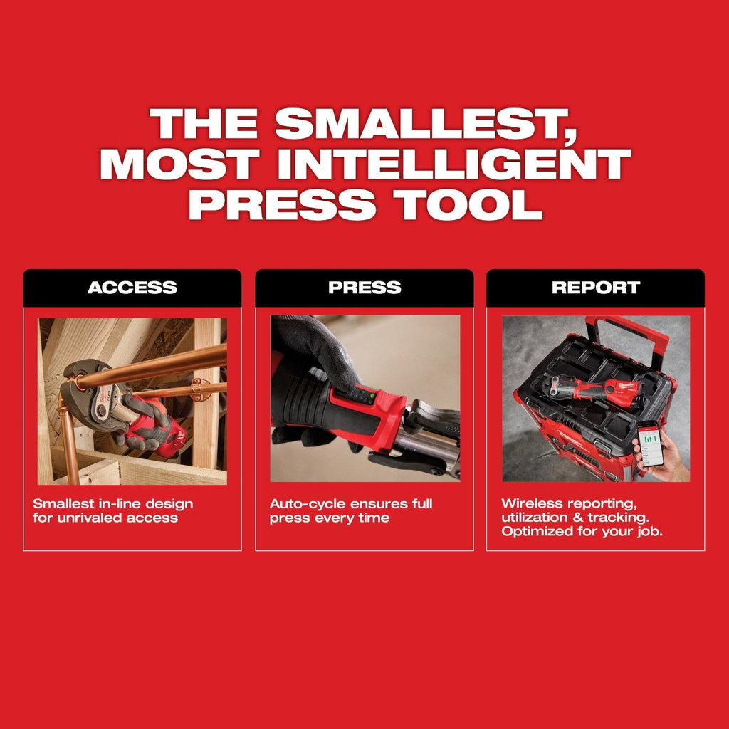 Milwaukee 2573-20 M12 FORCE LOGIC Press Tool Kit w/ ONE-KEY