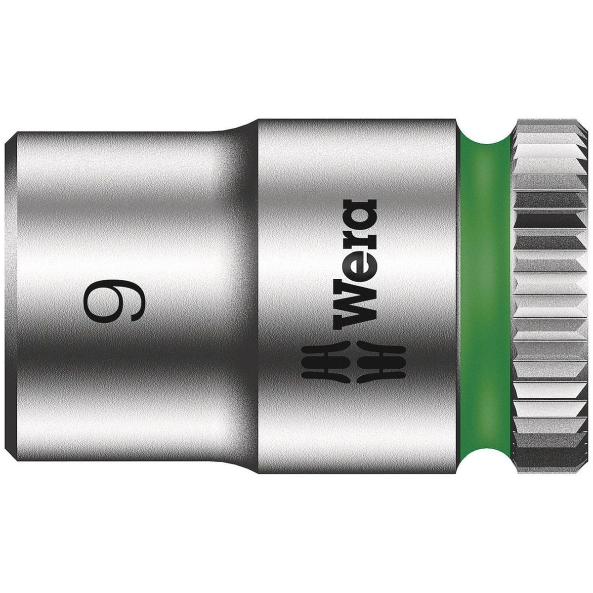 Wera 8790 Hma Zyklop 1/4-in. Socket, 9x23-mm.