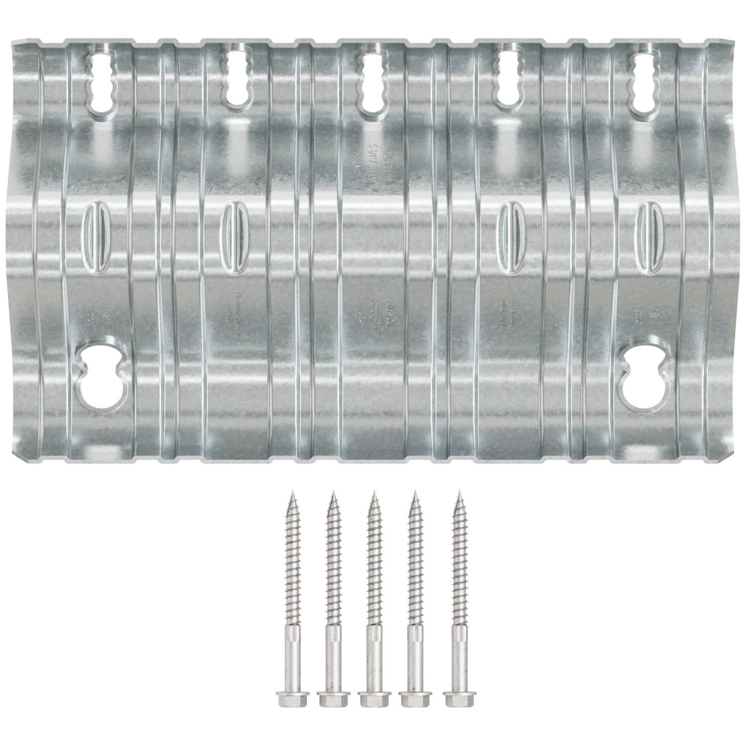 Simpson Strong-Tie URFP-SDS3 URFP 10-5/8-in. x 6-1/4-in. Universal Retro Foundation Plate with Screws