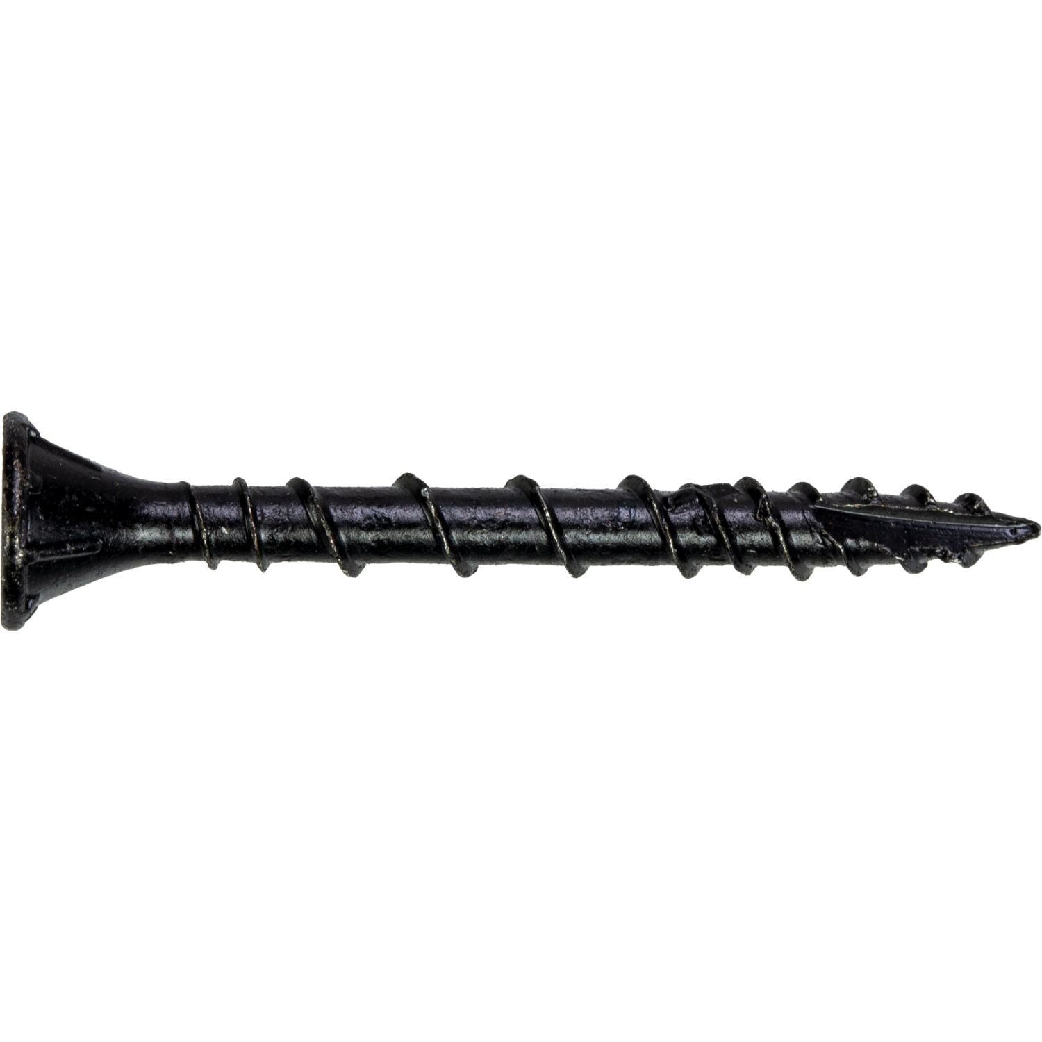 Simpson Strong-Tie DSVBK158R480 Deck-Drive DSV WOOD Screw, #8 x 1-5/8-in. T25, Flat Head, Quik Guard, Black, 480-Pack