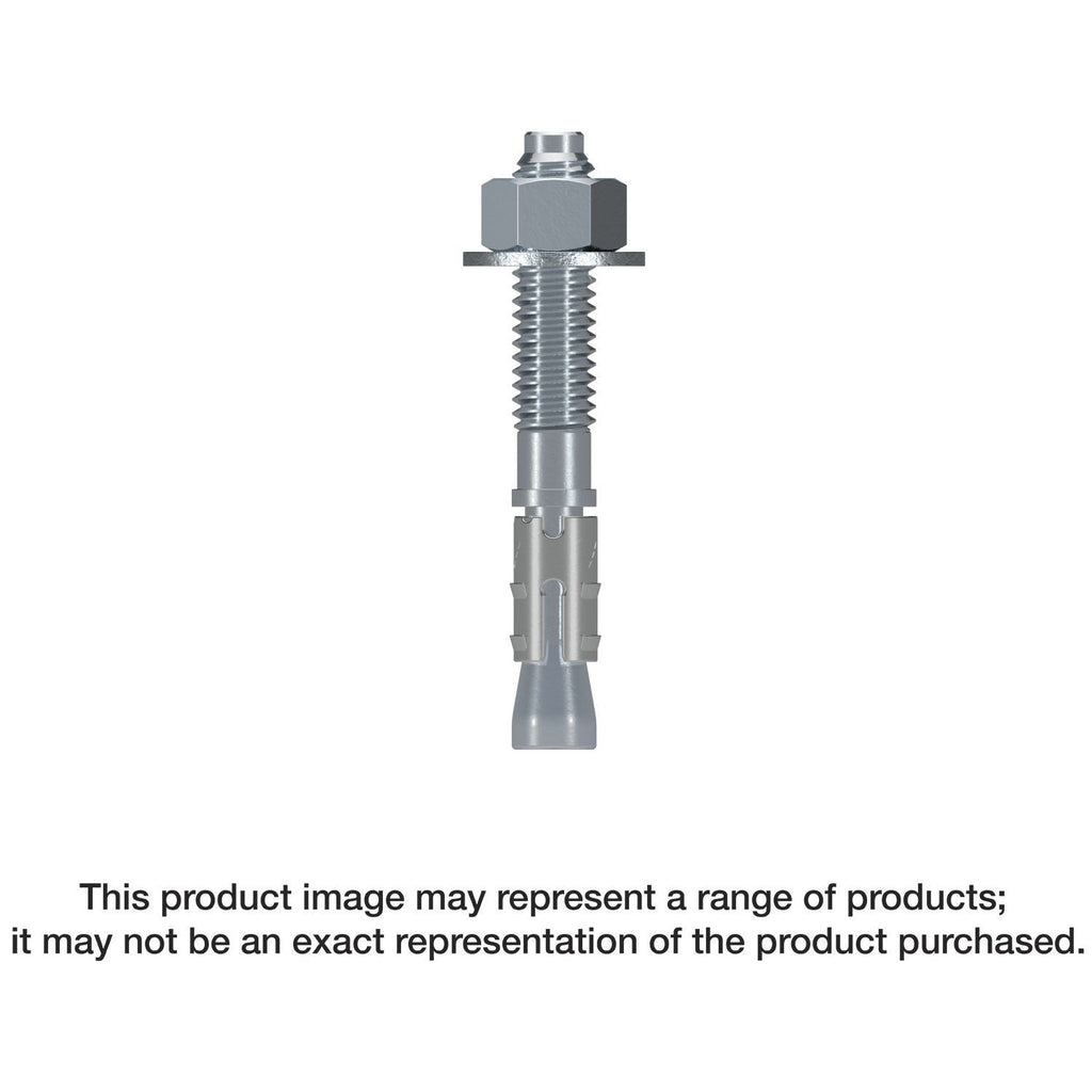 Simpson Strong-Tie STB2-37214R50 Strong-Bolt 2, 3/8-in. x 2-1/4-in. Wedge Anchor, 50-Pack
