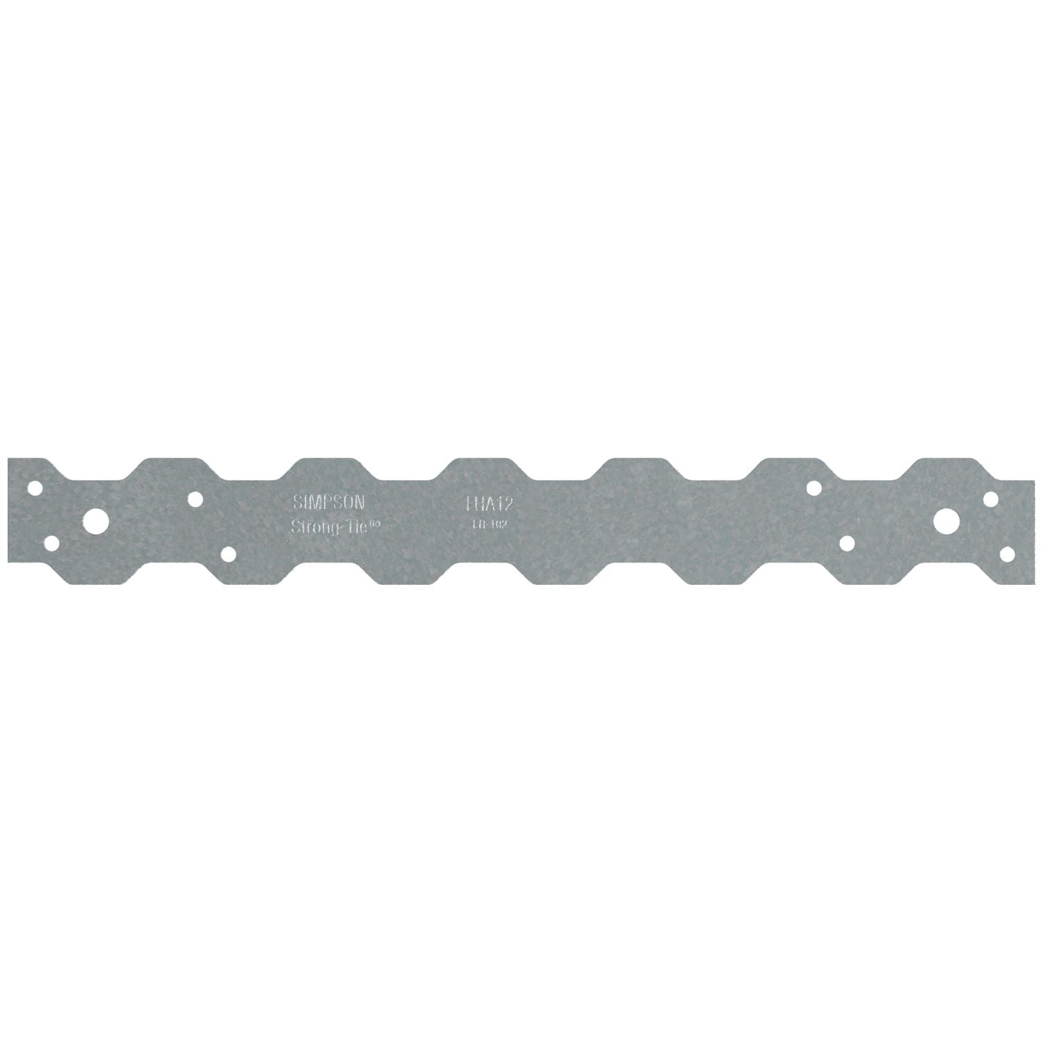 Simpson Strong-Tie FHA12 FHA 11-5/8-in. 12-Gauge Galvanized Strap Tie