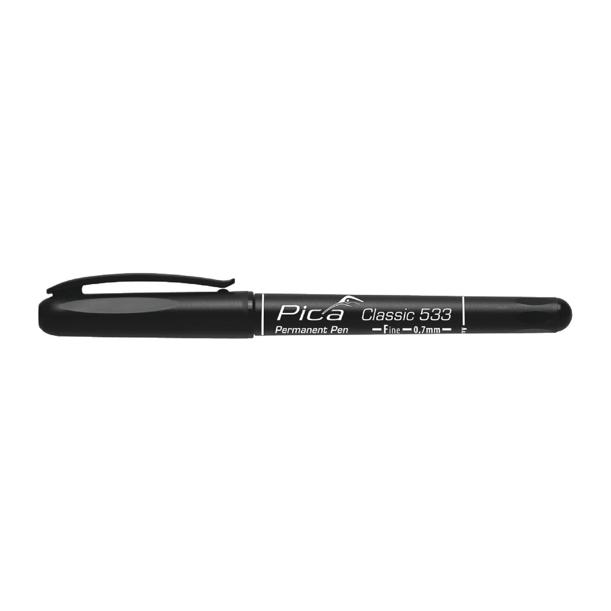 Pica 533/46 Black Permanent Marker, 1-Pack