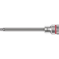Wera 8740 B Hf Zyklop Bit Socket With Holding Function, 3/8-in. Drive, 7/32-in.x107-mm.