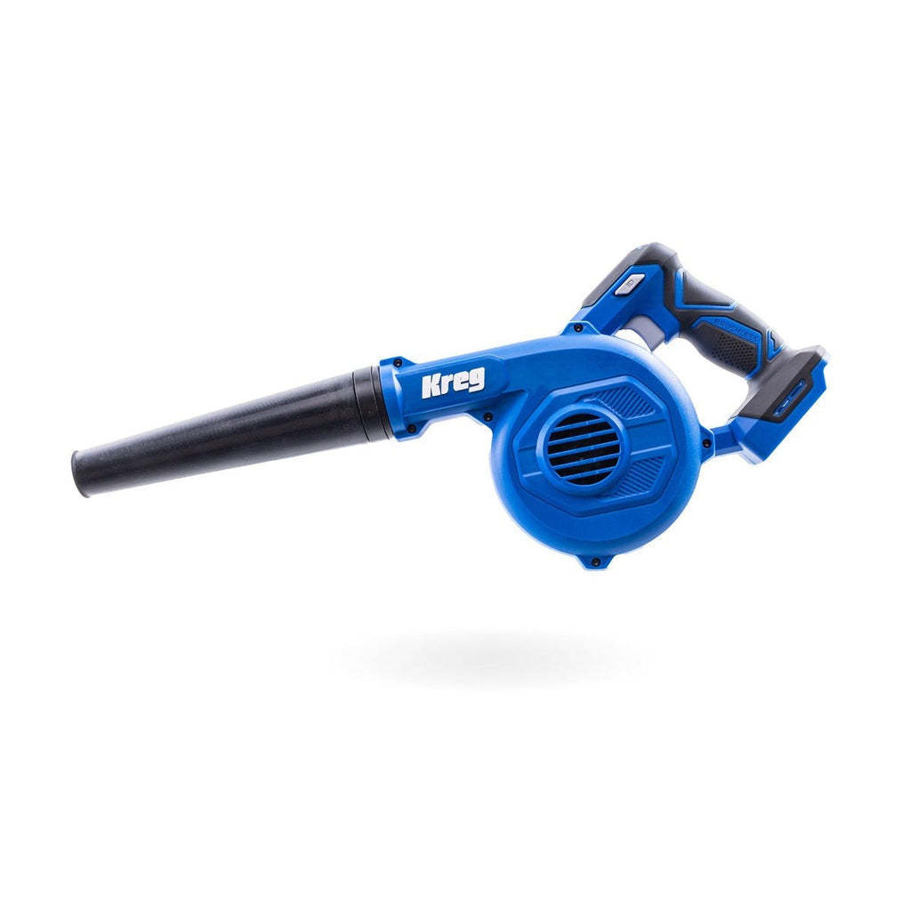 Kreg 20V Cordless 200 MPH Shop Blower Tool Only with Nozzles (KPTCB100B)