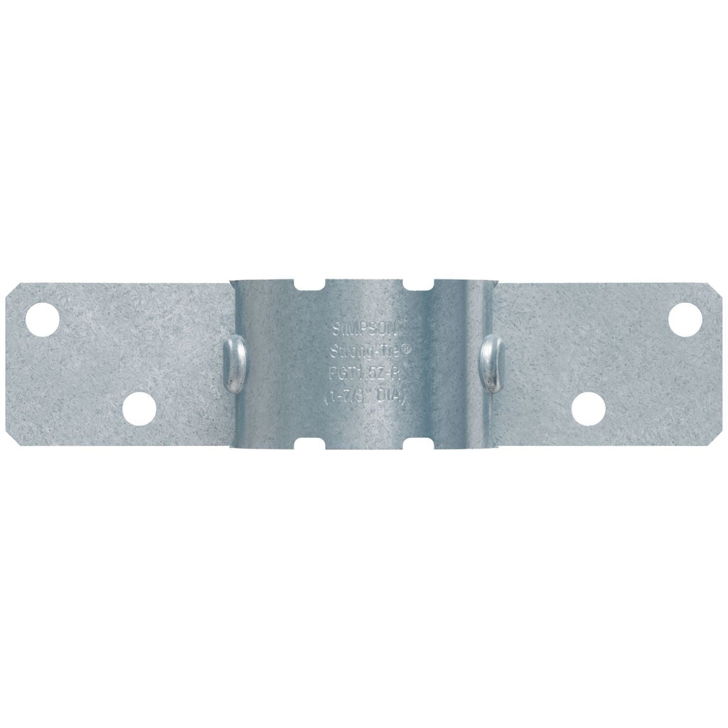 Simpson Strong-Tie 12-Gauge ZMAX Galvanized Pipe Grip Tie for 1-1/2-in. Pipe (PGT1.5Z-R)
