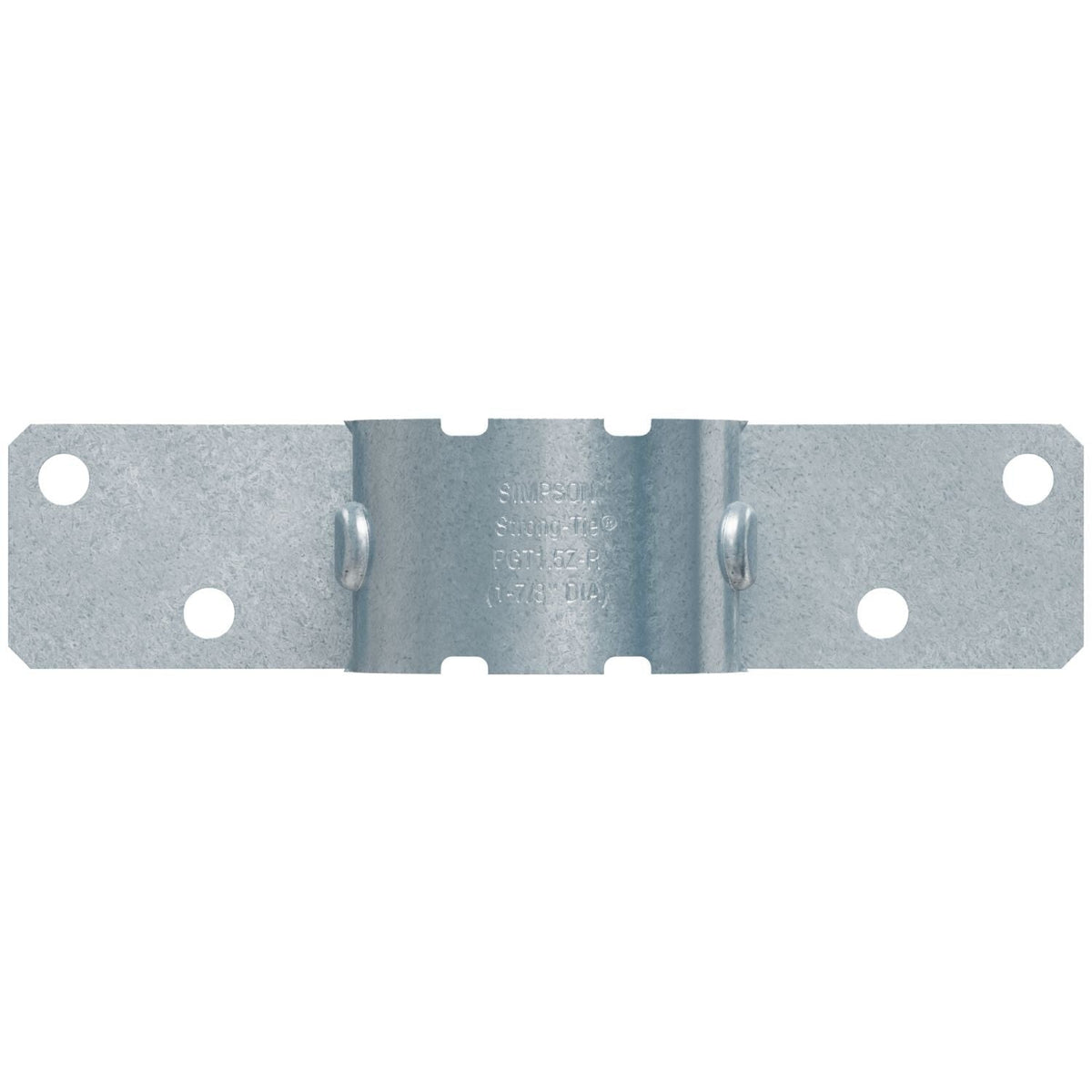 Simpson Strong-Tie 12-Gauge ZMAX Galvanized Pipe Grip Tie for 1-1/2-in. Pipe (PGT1.5Z-R)