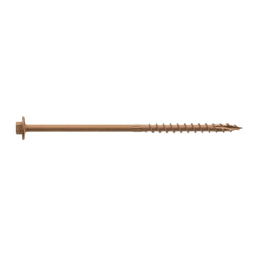 Simpson Strong-Tie SDWH19600DB-RP1 Strong-Drive SDWH TIMBER-HEX Screw, 0.195-in. x 6-in. 5/16 Hex, DB Coating