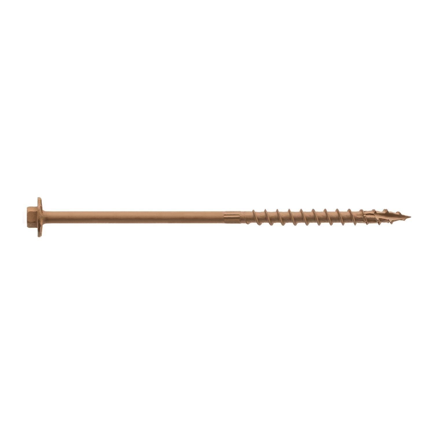 Simpson Strong-Tie SDWH19600DB-RP1 Strong-Drive SDWH TIMBER-HEX Screw, 0.195-in. x 6-in. 5/16 Hex, DB Coating