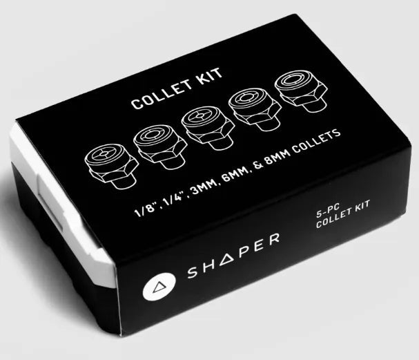 Shaper Tools SG2-5CD Collet Kit