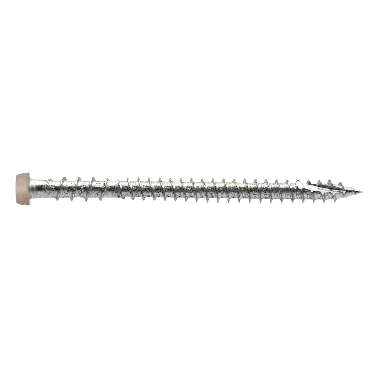 Simpson Strong-Tie DCU234P316GR01 Deck-Drive DCU COMPOSITE Screw, #10 x 2-3/4-in. T20, Type 316, Gray 01, 350-Pack