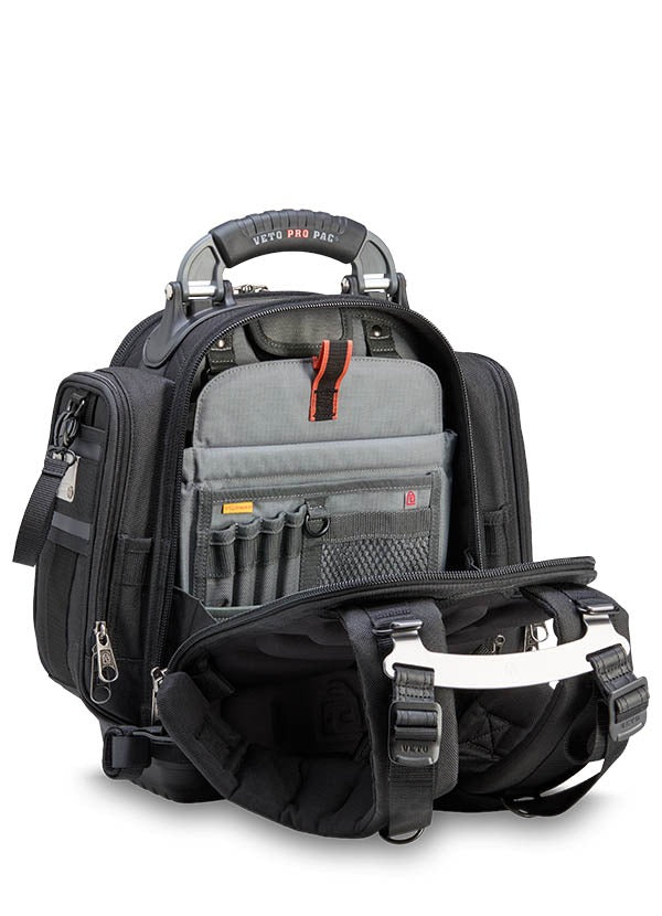 Veto Pro Pac TECH PAC MCP Blackout Compact Tool Backpack