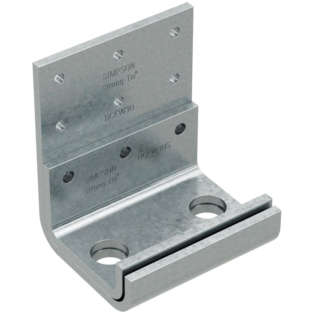 Simpson Strong-Tie RCKW3D-R10 RCKW 3-in. Two-Anchor Kneewall Connector Clip, 10-Pack