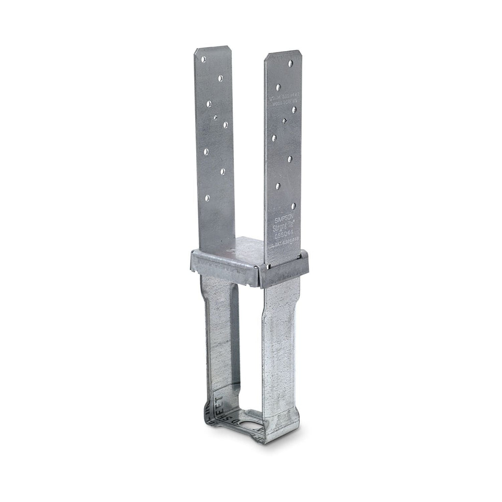 Simpson Strong-Tie CBSQ44-SDS2 CBSQ Galvanized Standoff Column Base for 4x4 with SDS Screws
