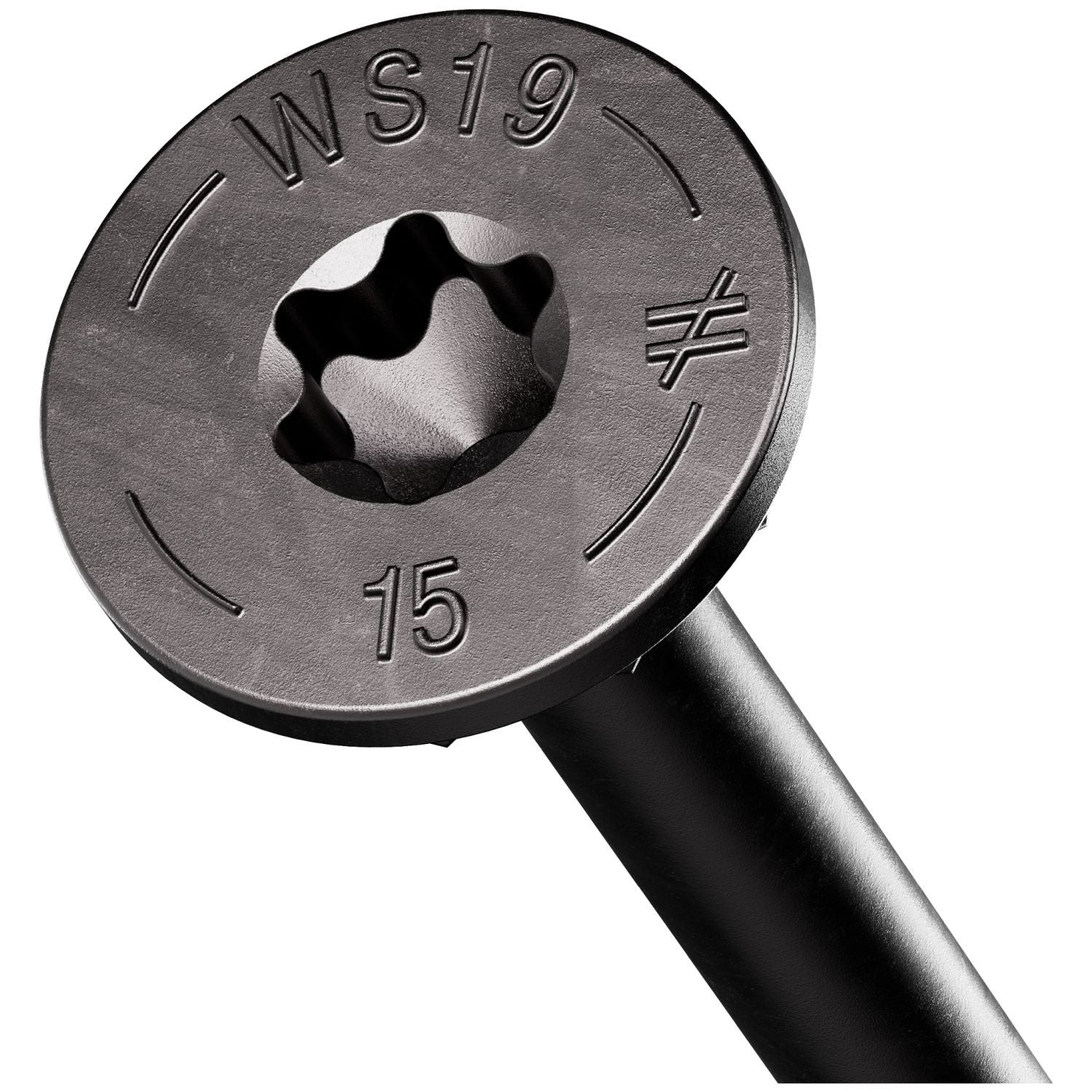 Simpson Strong-Tie SDWS191500 Strong-Drive SDWS TIMBER Screw (Interior), 0.195-in. x 15-in. E-coat, 200-Pack