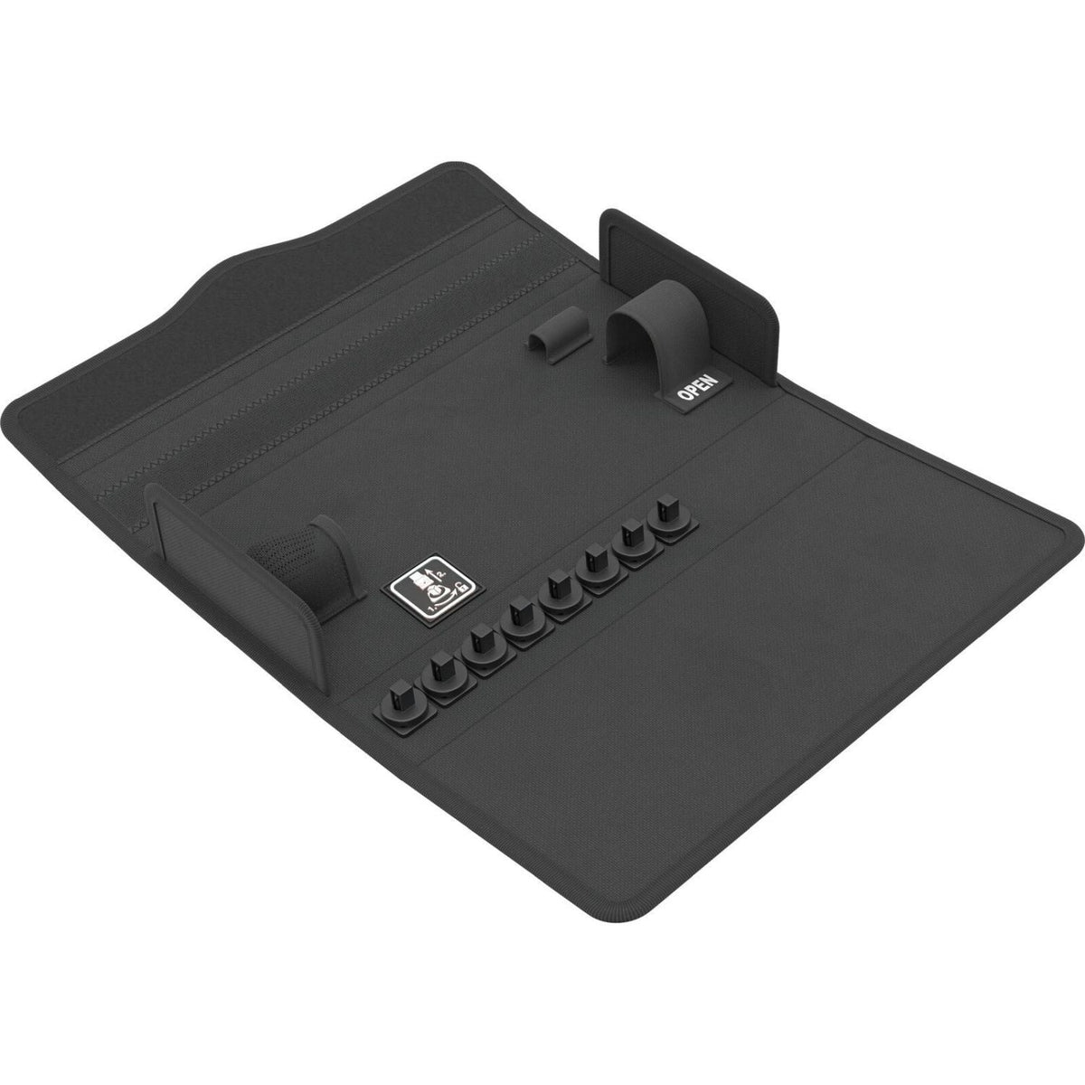 Wera 9471 Textile Box Safe-Torque, For Up To 10-Pieces, Empty, 240x47x148-mm.