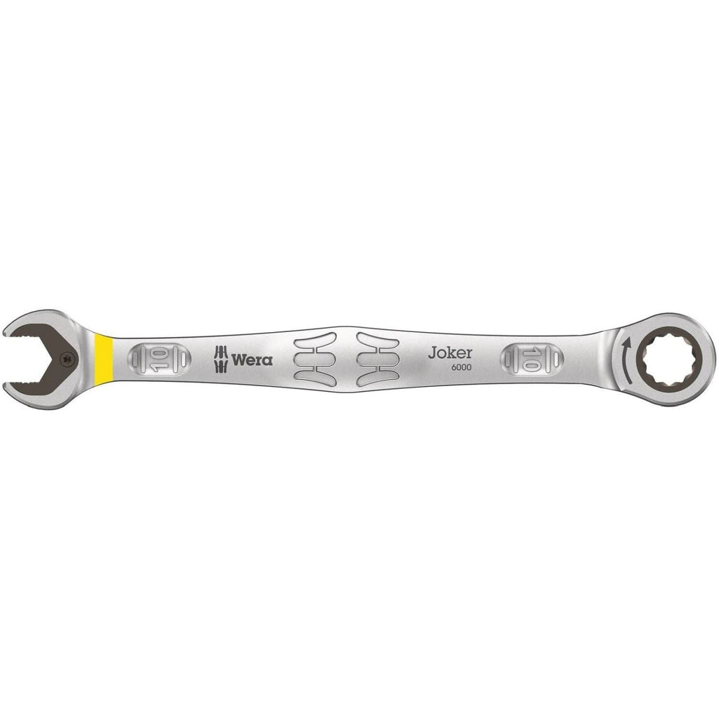 Wera 6000 Joker Ratcheting Combination Wrenches, 10x159-mm.