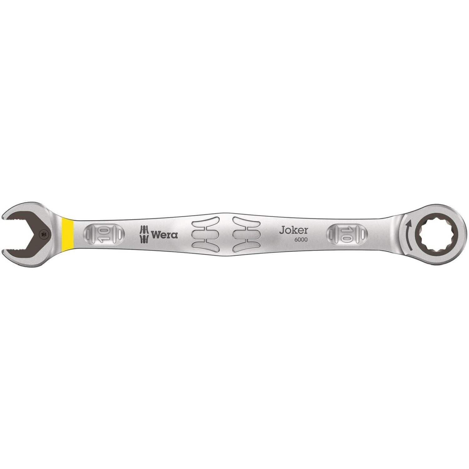Wera 6000 Joker Ratcheting Combination Wrenches, 10x159-mm.
