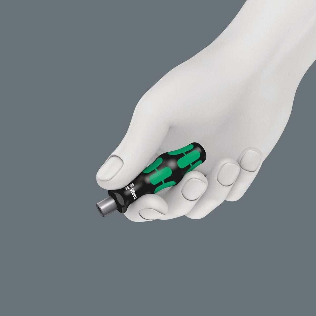 Wera 813 Bitholding Screwdriver, 1/4-in.x78-mm.