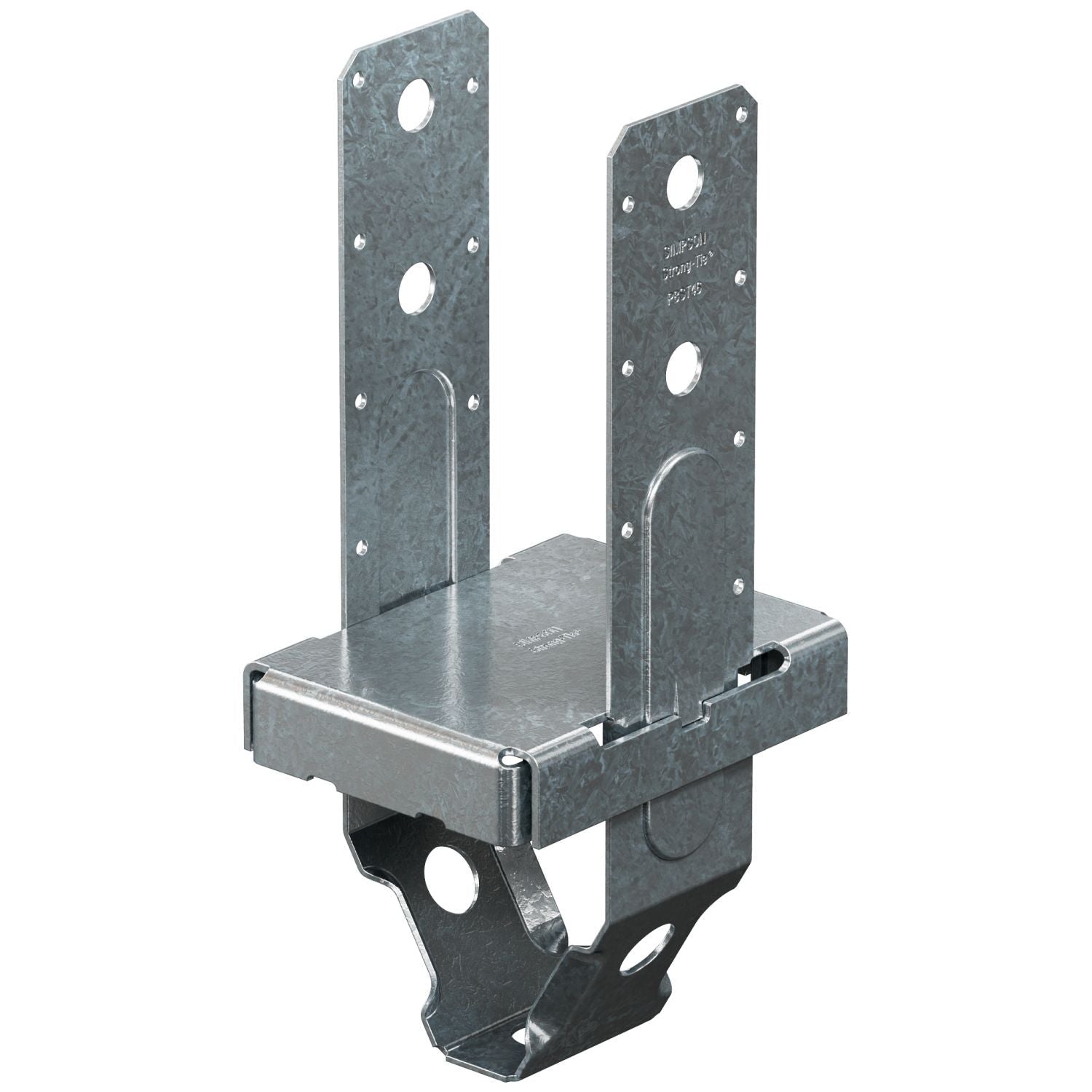 Simpson Strong-Tie PBST46Z PBST ZMAX Galvanized Standoff Post Base for 4x6